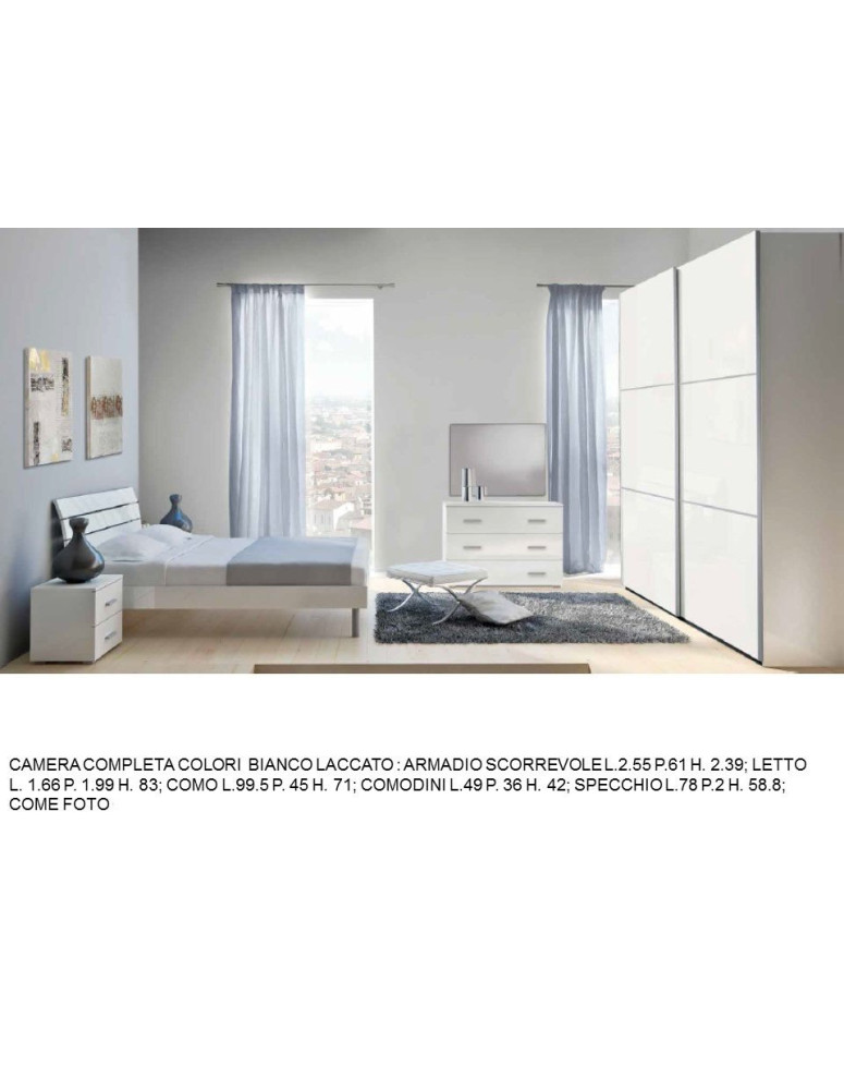 CAMERA DA LETTO COMPLETA