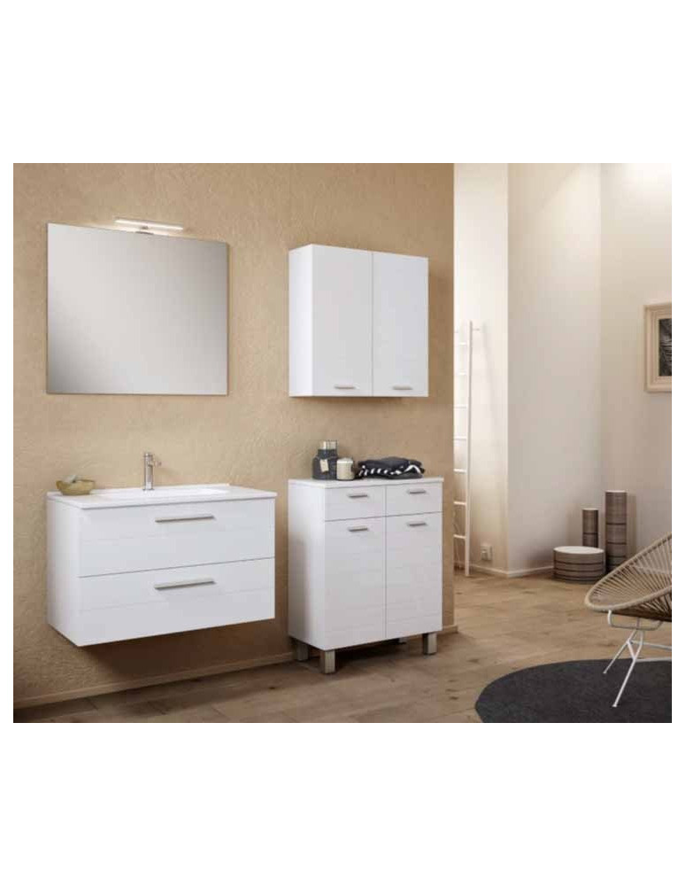 BAGNO SOSPESO DUE CASSETTONI