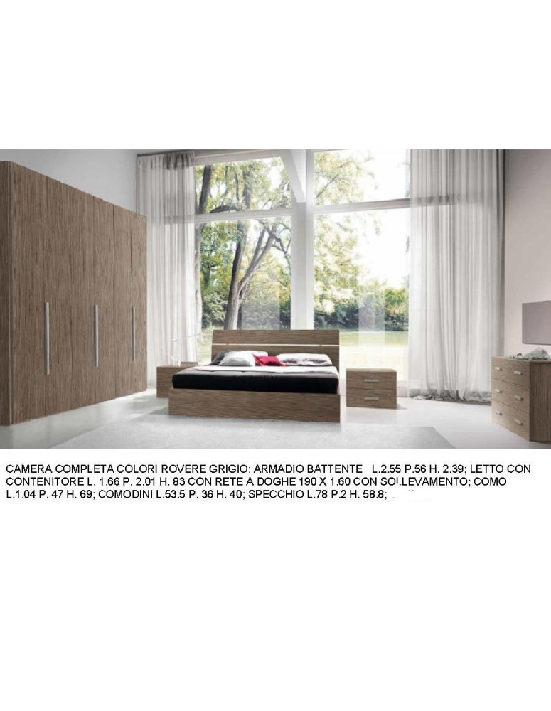 CAMERA DA LETTO COMPLETA