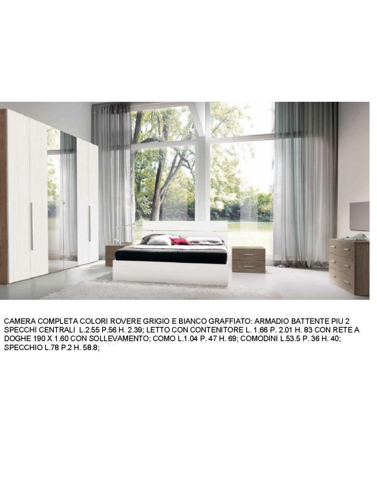 CAMERA DA LETTO COMPLETA