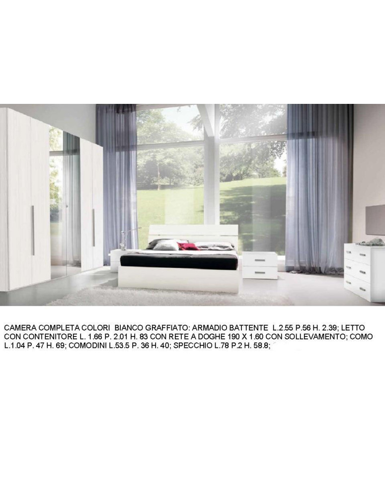 CAMERA DA LETTO COMPLETA