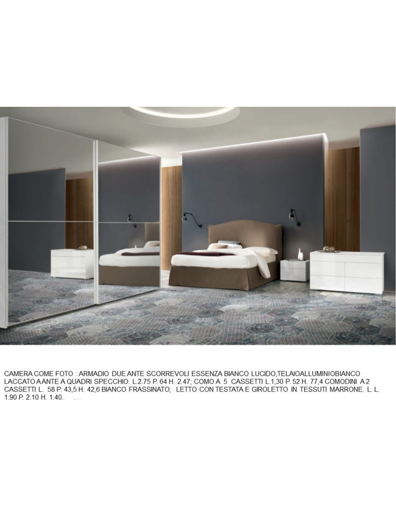 CAMERA DA LETTO COMPLETA