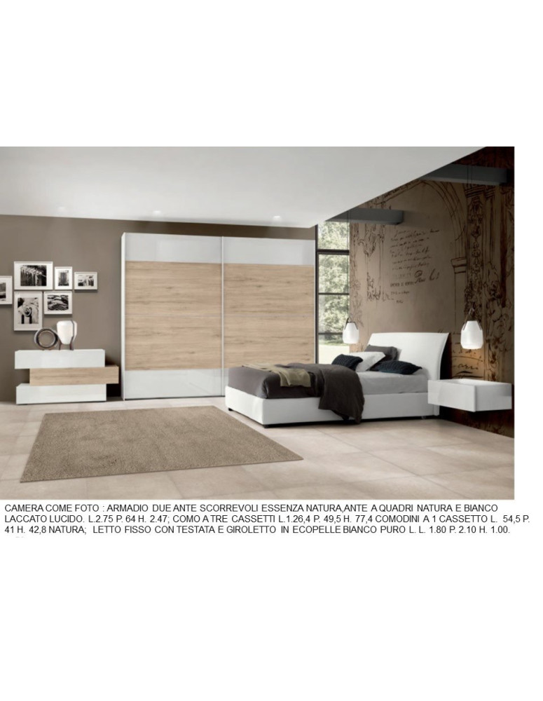 CAMERA DA LETTO COMPLETA