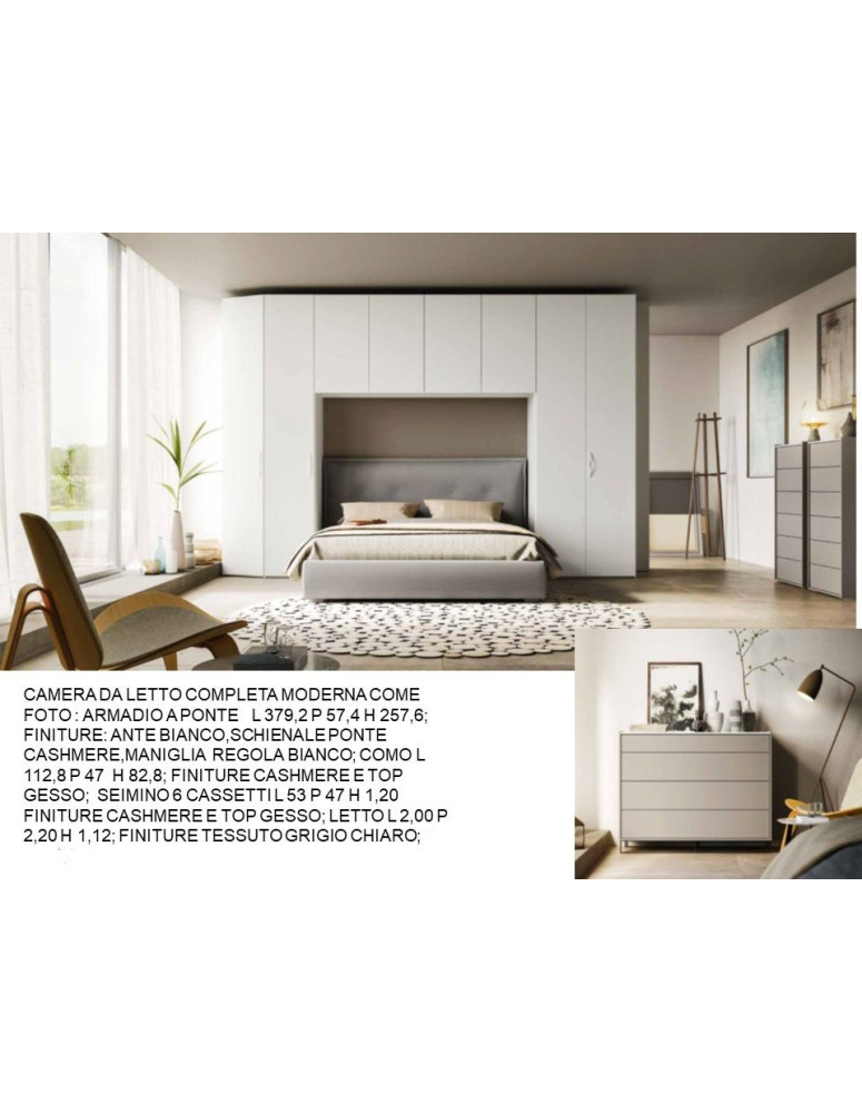 CAMERA DA LETTO COMPLETA