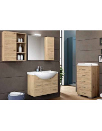 BAGNO SOSPESO CON DUE ANTE E 2 CASSETTI