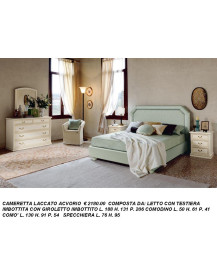 CAMERETTA MASSICCIO DECORATA IN LEGNO DI PINO