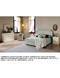 CAMERETTA MASSICCIO DECORATA IN LEGNO DI PINO