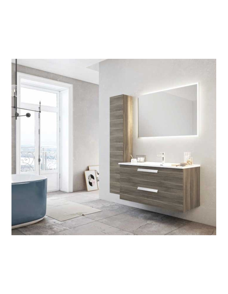 BAGNO 2 CESTONI E SPECCHIERA A LED