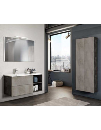 BAGNO SOSPESO CON 2 CASSETTONI