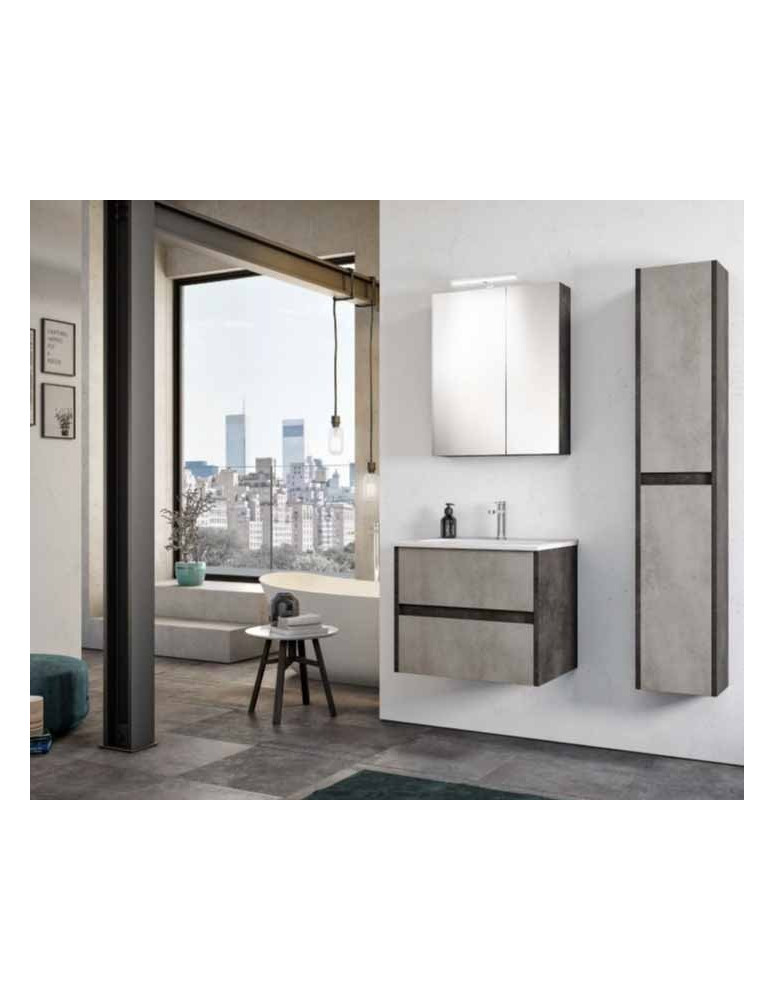 BAGNO 2 CASSETTI E SPECCHIERA