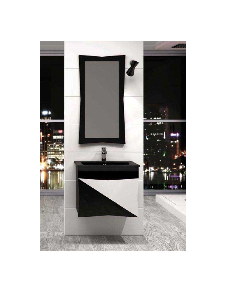 BAGNO CON LAVABO NERO