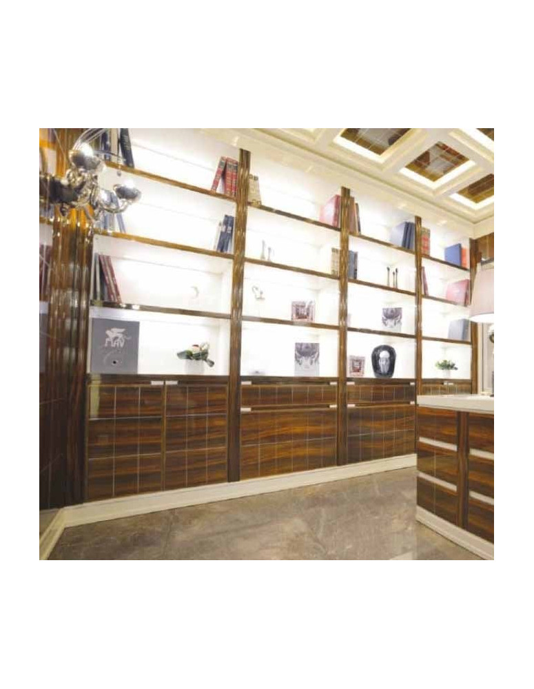 COMPOSIZIONE STUDIO IN ESSENZA DI  PALISSANDRO