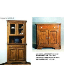 ANGOLIERA ALTA CON VETRINA