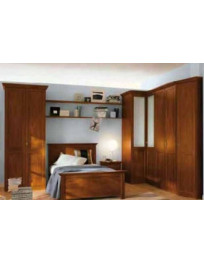 CAMERETTA CON LETTO DA 1.38 PIU ARMADIO ANGOLARE