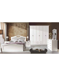 CAMERA CON ARMADIO 6 ANTE E DUE CASSETTI CENTRALI