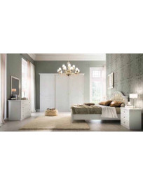 CAMERA MATRIMONIALE COMPLETA CON ARMADIO 3 ANTE SCORREVOLE