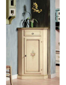 ANGOLIERA 1 PORTA  LACCATA PIU CASSETTO