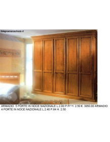 CAMERA ARMADIO INTAGLIATO