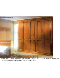 CAMERA ARMADIO INTAGLIATO