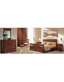 CAMERA MATRIMONIALE COMPLETA VERNICIATA