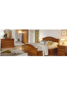 CAMERA MATRIMONIALE COMPLETA CON LETTO,COMO COMODINI SPECCHIERA E ARMADIO 6 ANTE A BATTENTE NOCE