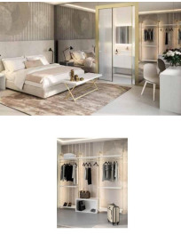 CAMERA MODERNA CON CABINA ARMADIO