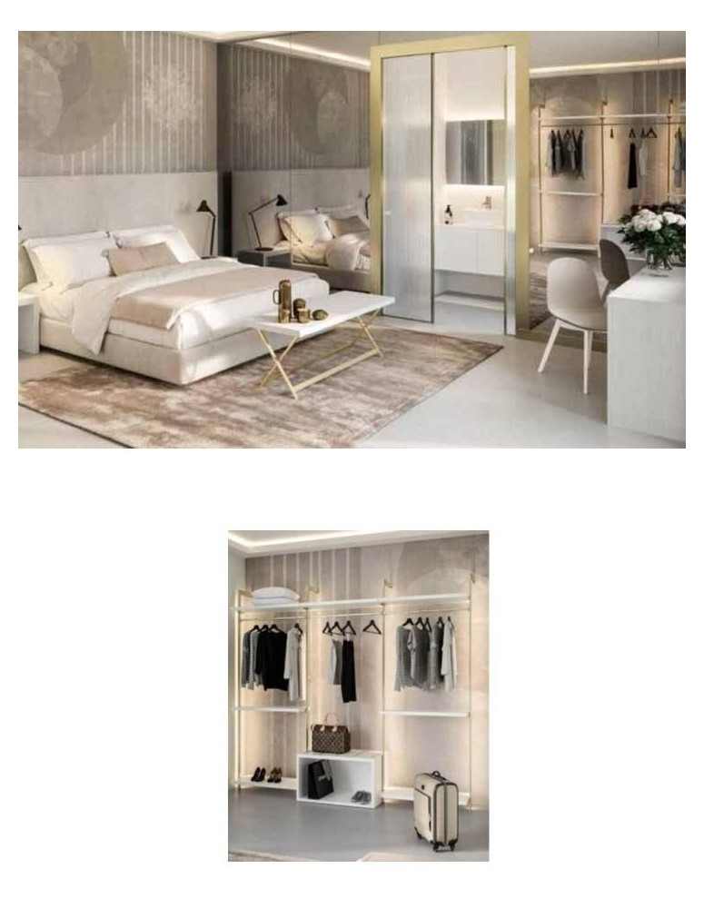 CAMERA MODERNA CON CABINA ARMADIO