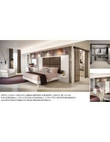 CAMERA DA LETTO CON CABINA ARMADIO