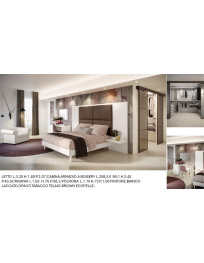 CAMERA DA LETTO CON CABINA ARMADIO