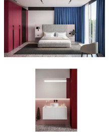 CAMERA MODERNA LACCATA