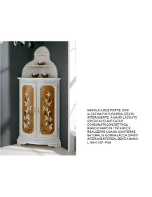 ANGOLO A DUE PORTE  CON ALZATINA