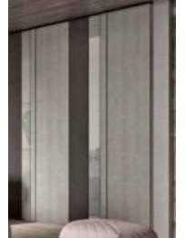 COMPOSIZIONE CAMERA COMPOSTA : ARMADIO A BATTENTE 4 ANTE