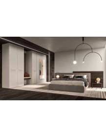 CAMERA COMPLETA CON ARMADIO A BATTENTE A INSERTO PER PETINOUSE