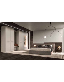 CAMERA COMPLETA CON ARMADIO A BATTENTE A INSERTO PER PETINOUSE