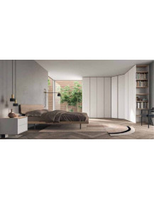 CAMERA CON ARMADIO ANGOLARE