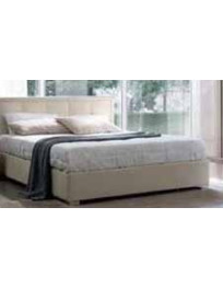 LETTO ECO PELLE TORTORA