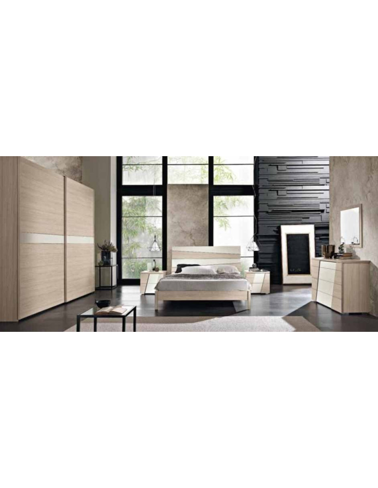 CAMERA COMPOSTA: ARMADIO SCORREVOLE 2 ANTE