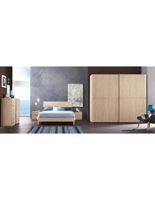 CAMERA COMPOSTA:ARMADIO 2 ANTE SCORREVOLI