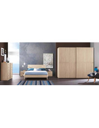 CAMERA COMPOSTA:ARMADIO 2 ANTE SCORREVOLI