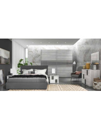 CAMERA COMPLETA CON LETTO IMBOTTITO