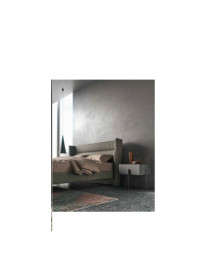 CAMERA MODERNA CON ARMADIO SCORREVOLE 2 ANTE