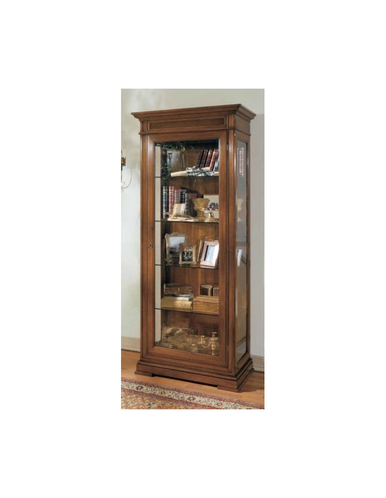 ARGENTIERA 1 ANTA CON RIGHE CON TRE VETRI