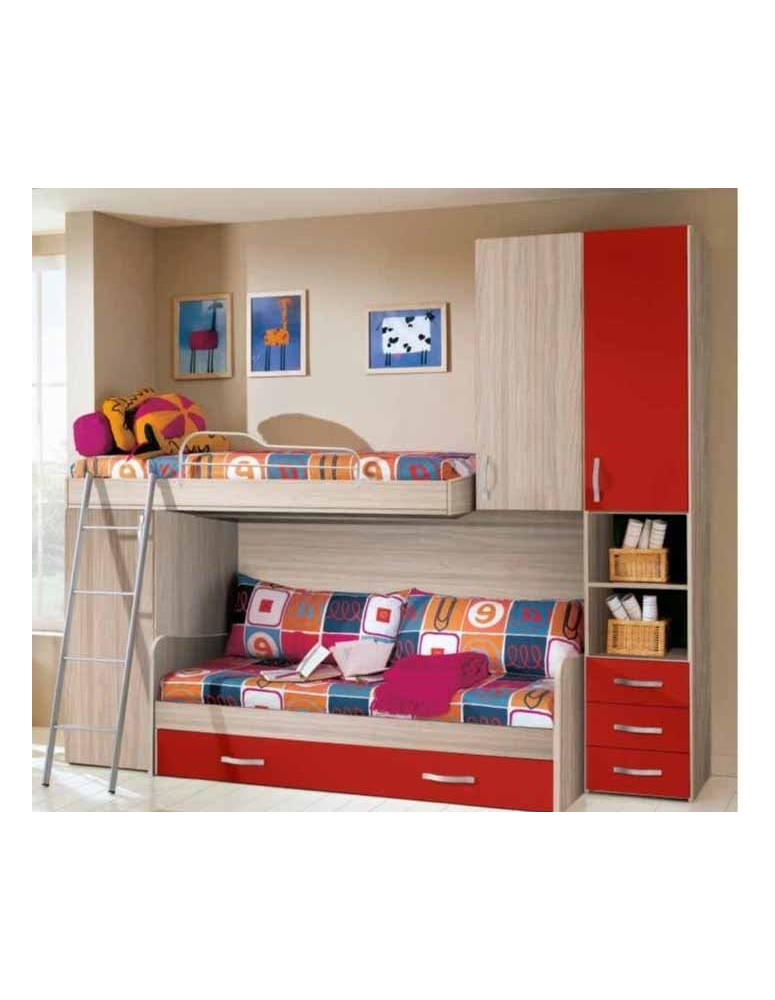 CAMERETTA CON LETTO A SOPPALCO