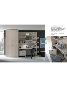 CAMERA CON PARETE PER STUDIO