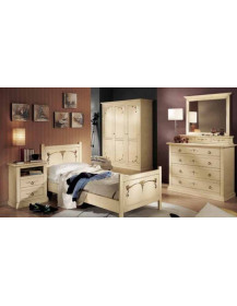 CAMERETTA LACCATA AVORIO