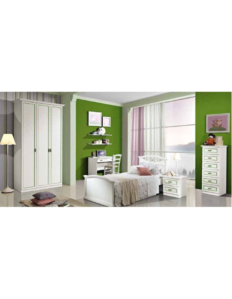 CAMERETTA COMPLETA CON PROFILI SUL VERDINI