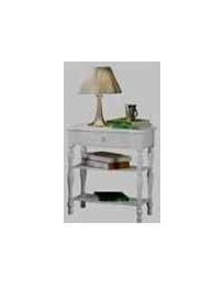 COMODINO TORNITO LACCATA SINGOLA