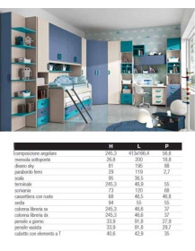 CAMERETTA COMPLETA ANGOLARE