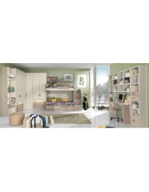 CAMERETTA ANGOLARE CON DUE LETTI