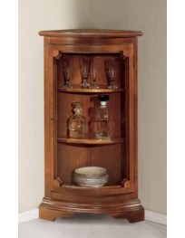 VETRINA  ANGOLO 1 PORTA   BASSA   CON  VETRI